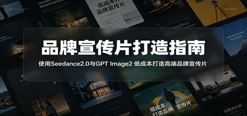 品牌宣传片打造指南：使用Seedance2.0与GPT Image2 低成本打造高端品牌宣传片万象阁-VIP网课-网赚项目-创业项目-精品资源-技能教程万象阁