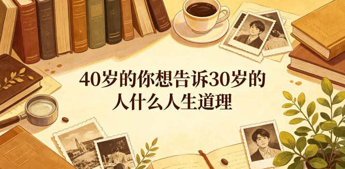 公众号付费文章：40岁的你想告诉30岁的人什么人生道理？万象阁-VIP网课-网赚项目-创业项目-精品资源-技能教程万象阁