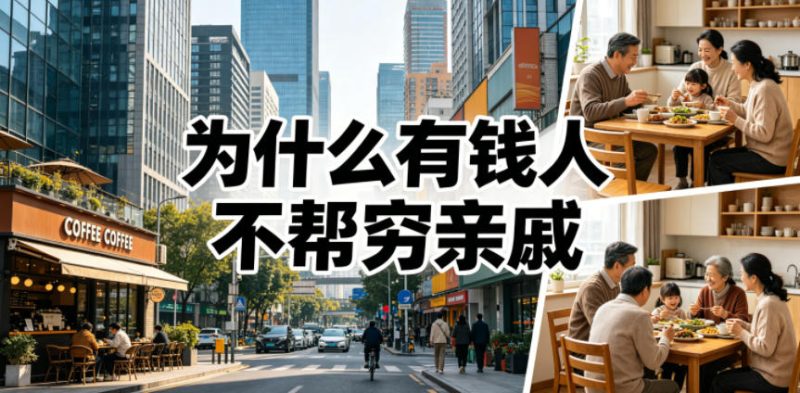 付费文章：为什么有钱人不帮穷亲戚？万象阁-VIP网课-网赚项目-创业项目-精品资源-技能教程万象阁