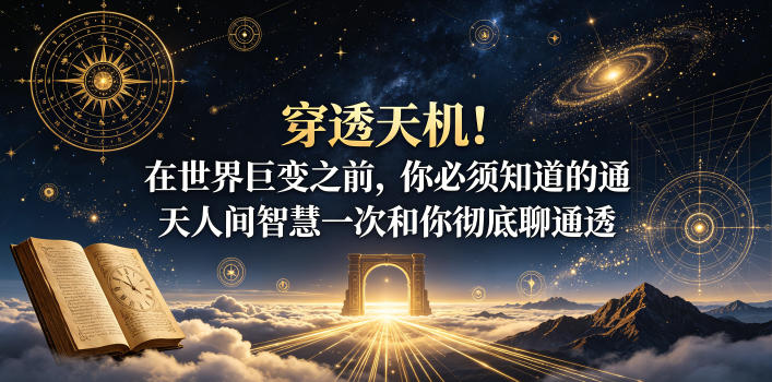 付费文章:穿透天机!在世界巨变之前,你必须知道的通天人间智慧一次和你彻底聊通透万象阁-VIP网课-网赚项目-创业项目-精品资源-技能教程万象阁