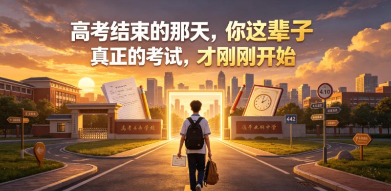 付费文章：高考结束的那天，你这辈子真正的考试，才刚刚开始万象阁-VIP网课-网赚项目-创业项目-精品资源-技能教程万象阁