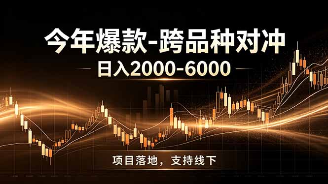 全新跨品种对冲模式上线！日稳定盈利 2000-6000，合规长久可批量放大万象阁-VIP网课-网赚项目-创业项目-精品资源-技能教程万象阁