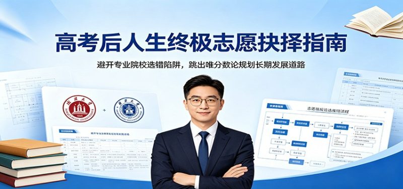 高考后人生终极志愿抉择指南:避开专业院校选错陷阱,跳出唯分数论规划长期发展道路万象阁-VIP网课-网赚项目-创业项目-精品资源-技能教程万象阁